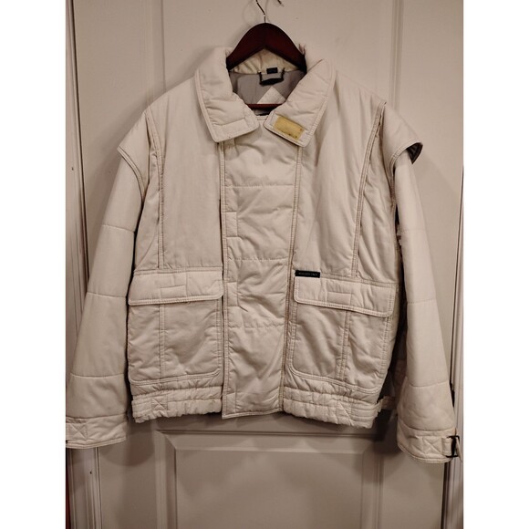 Members Only Other - Men's Vintage Members Only by Europe Craft Jacket White Size 40 Large